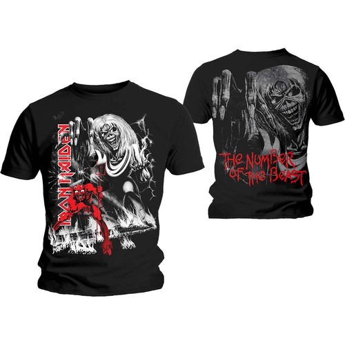 Iron maiden shirt number of - iron,