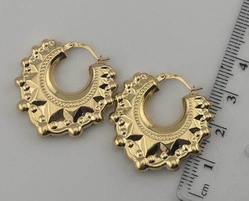 9ct yellow gold round - gold,