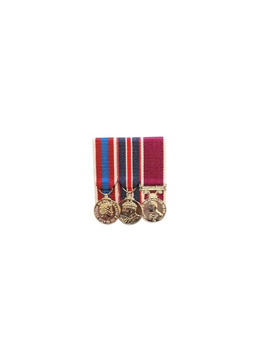 Court mounted miniature - mounted,