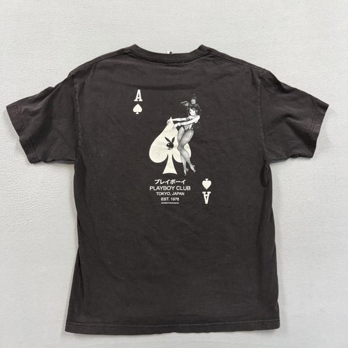 Playboy shirt mens large black - shirt,
