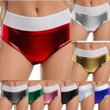 UK Womens Shiny Metallic