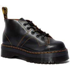 Dr.Martens Unisex Boots Church Quad Casual Ankle Lace-Up Platform Leather