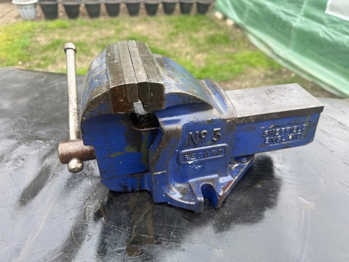 Vintage record 3 - record, bench