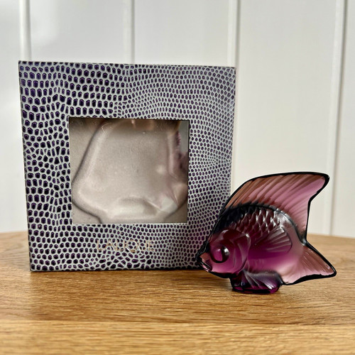 Lalique cachet poisson - lalique,