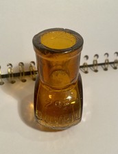 Vintage Small 2oz Golden Amber