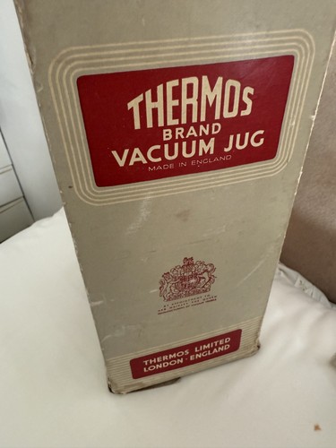 Vintage thermos food - flask, 1l