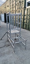 Aluminium Podium Steps Scaffolding Tower. Used. Good Condition
