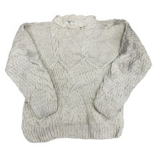 Vintage Wool Aran Hand Knit