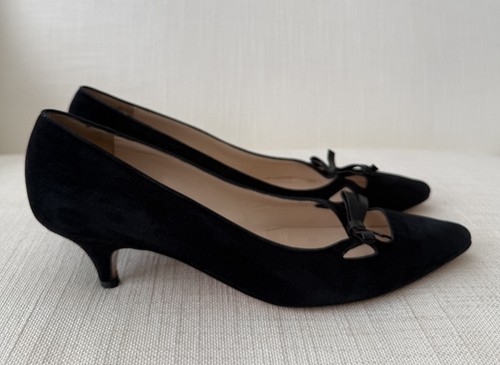 Emma hope black suede kitten - emma,