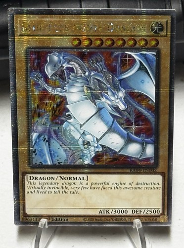 Blue eyes white dragon - white, (new