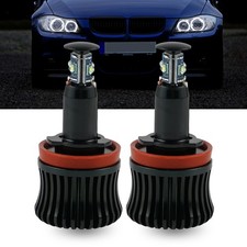 2x H8 LED Angel Eyes Halo Ring