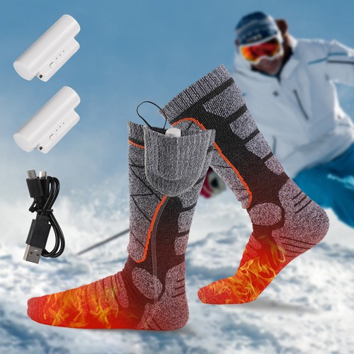 Electric heated socks - heated,