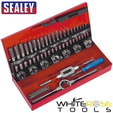 Sealey Tap Die Set 32pc Split
