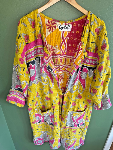Women handmade kantha - women's, jacket