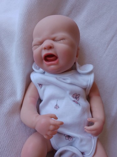 Reborn doll baby girl crying - reborn,