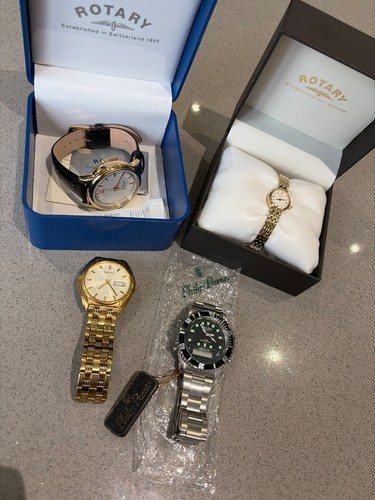 Watch bundle rotary mens - watch,