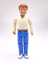 Vintage Fisher Price 1993 Loving Family Dad Man Father Doll House Toy Figure Lot