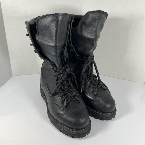 Matterhorn black leather boots - black,