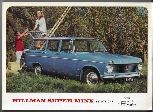 Hillman super minx series - hillman, iv