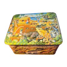 Vintage embossed Churchill's tin 'NOAH'S ARK. 
