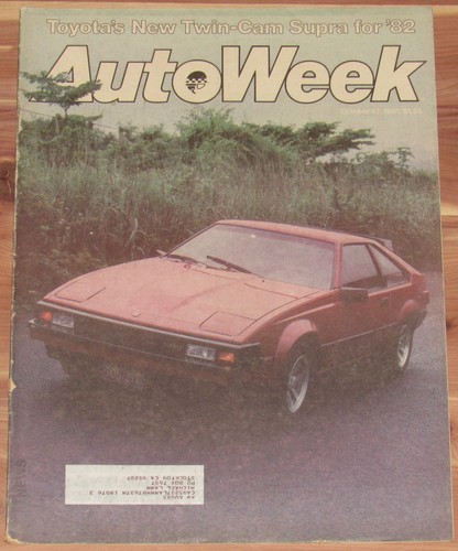 October 1981 autoweek - october, 12