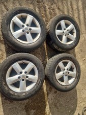 Nissan Qashqai Mk1 J10 06-10 16" 4× Alloy Wheels 6.5J ET40 Set Of 4 Wheel + Tyre