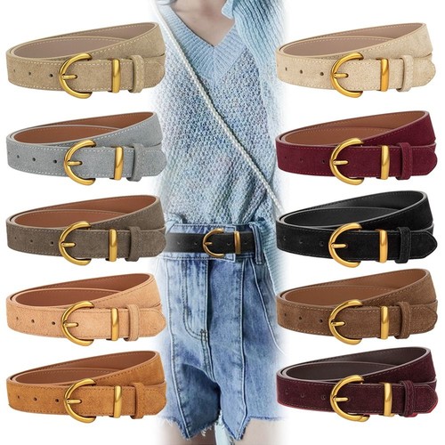 Casual suede leather belt - casual,
