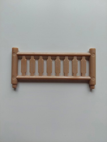 Brown spare railing fence - brown,