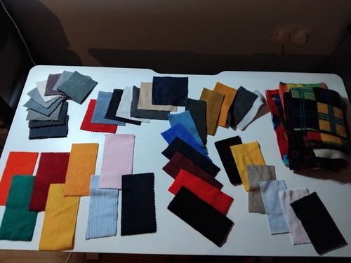 Big bundle fleece fabric - bundle,