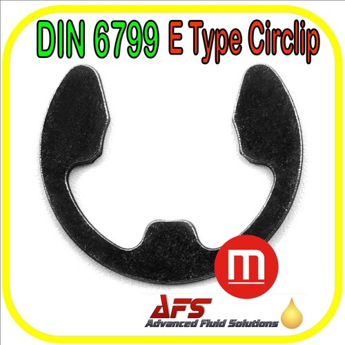 Type circlip din 6799 - e,