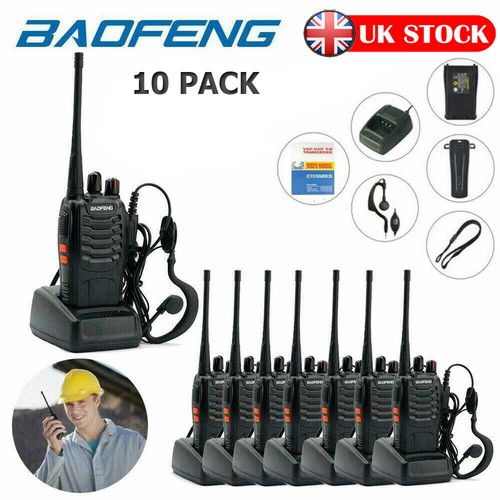 10x baofeng 888s - 10x, bf-888s