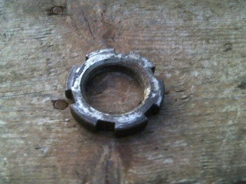 Yamaha rs100 rs125 yoke nut - rs125,