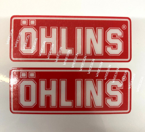 Ohlins style transparent clear - ohlins,