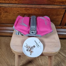 Vivaglory Ripstop Dog Life Jacket Water Safety Vest  Pink/Grey Size XS 