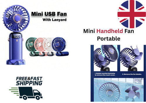 Mini handheld fan portable - handheld,