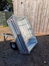 Compact Tractor Trailer, 1 T, Galvanised, Kubota, Izeki, Yanmar, Kioti, Solis