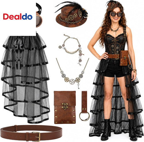 Pcs steampunk costume - pcs,