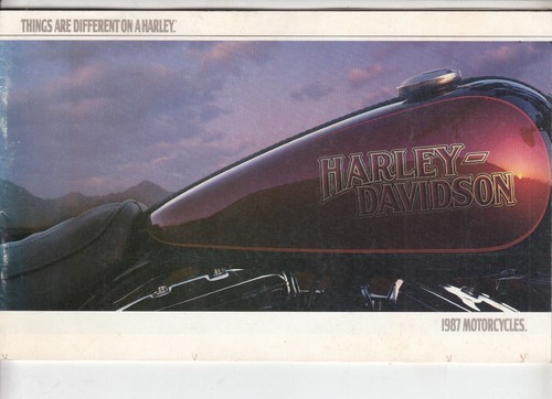 1987 harley davidson small - 1987,