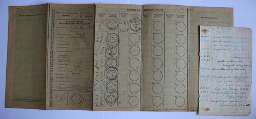 Velocette motorcycle buff log - motorcycle,