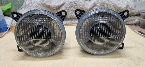 Pair hella headlight - pair, smileys