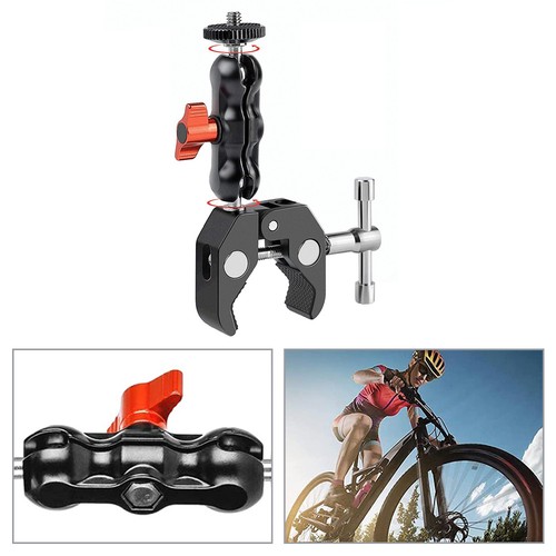 Camera mount clamp - camera, 360°