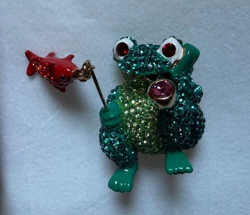 Butler wilson frog fisherman - frog,