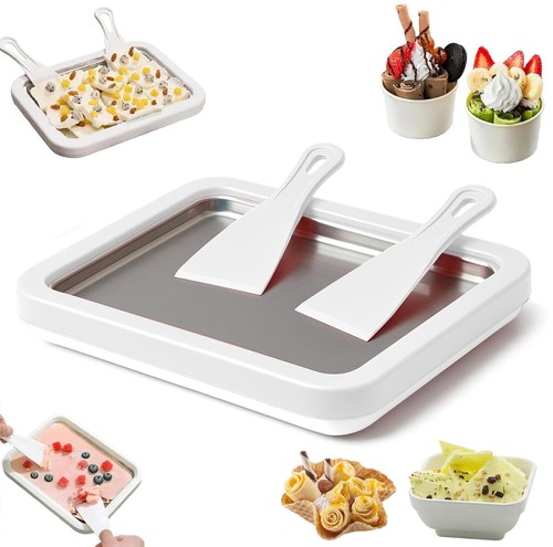 Ice cream roll maker diy - ice,