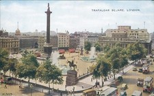 London Trafalgar square; 1955