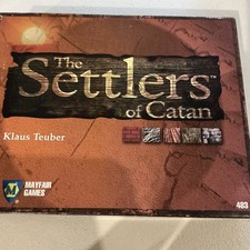Mayfair Games TRUE First Edition Settlers of Catan Board Game (1996) - 98% READ