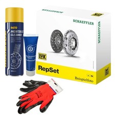 LUK clutch kit 210 mm with release bearing + mounting kit for Fiesta V Fusion