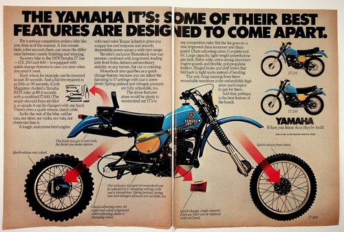 1978 yamaha enduro - yamaha, it