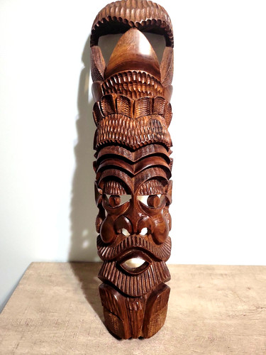 Hand carved wooden - 15,