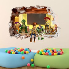 TOY STORY WALL STICKER 3D BOYS
