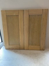 TWO X KITCHEN DOORS- LIMED OAK